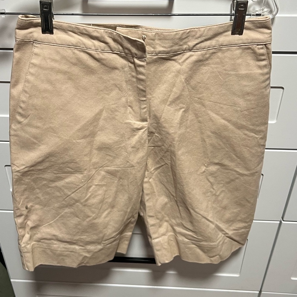 Izod Stretch Women's Beige Bermudas